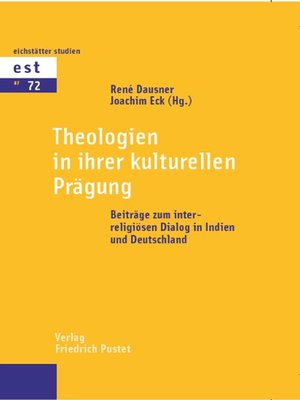 cover image of Theologien in ihrer kulturellen Prägung